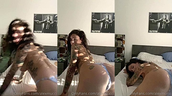 Alex Mucci striptease video leaked