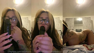 Alex Mucci showing a nice blowjob leaked