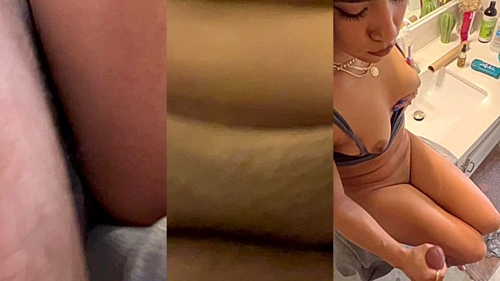 444vanessa having sex in bathroom while sitting on vaccine