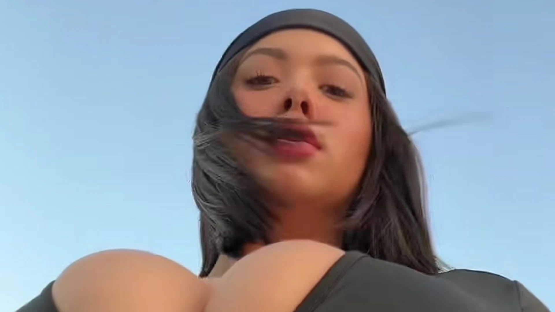 AudryAdames outdoor big cleavage show leaked