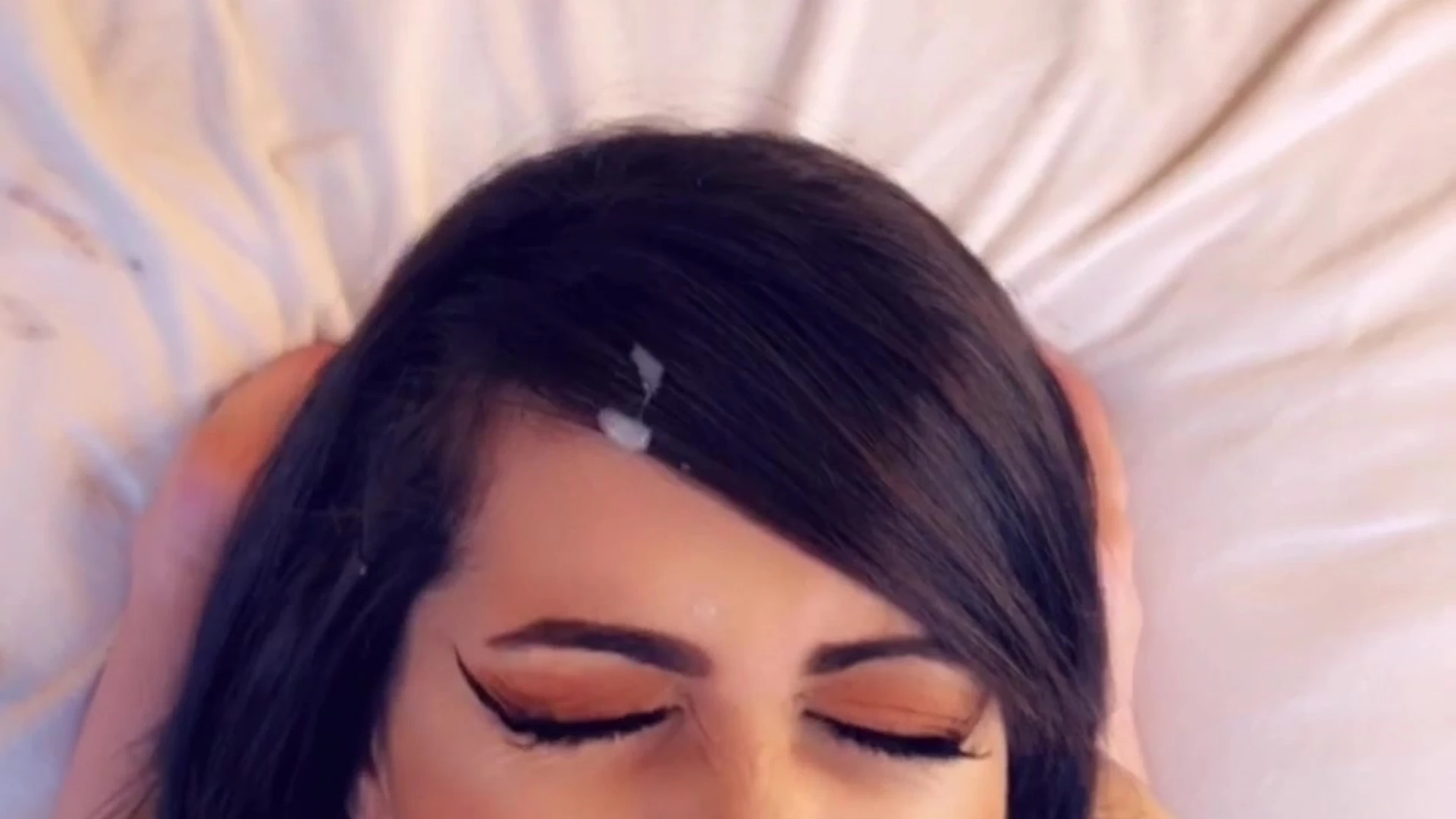 Ariana Mumtaz got cummed on her face and ass