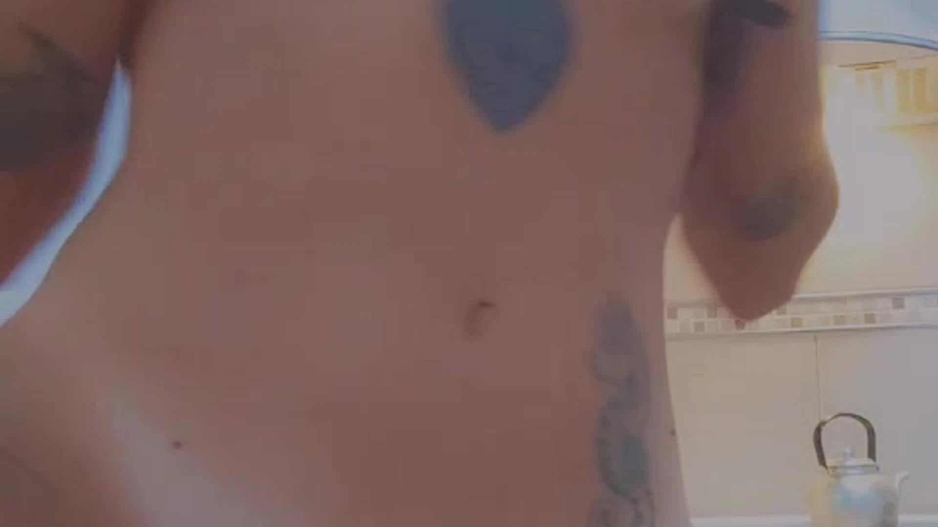 Kadito removing her lingerie and teasing