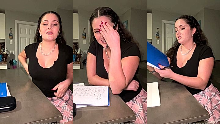 sexy big ass babe Bbystar bouncing her ass in the kitchen onlyfans