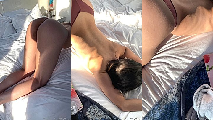 big booty white girl That1iggirl ass got smacked hard in this video