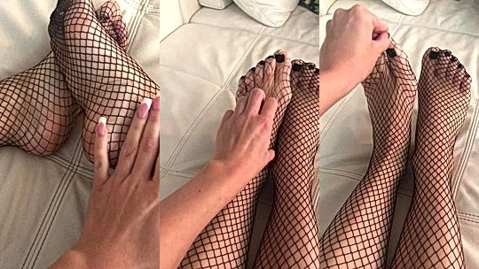 sey anughty bad babe Aletta Ocean show off her sexy feets in lingerie, leaked video