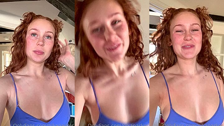 naughty sexy girl play with her sexy tits in this video, Nikanikaa onlyfans leak