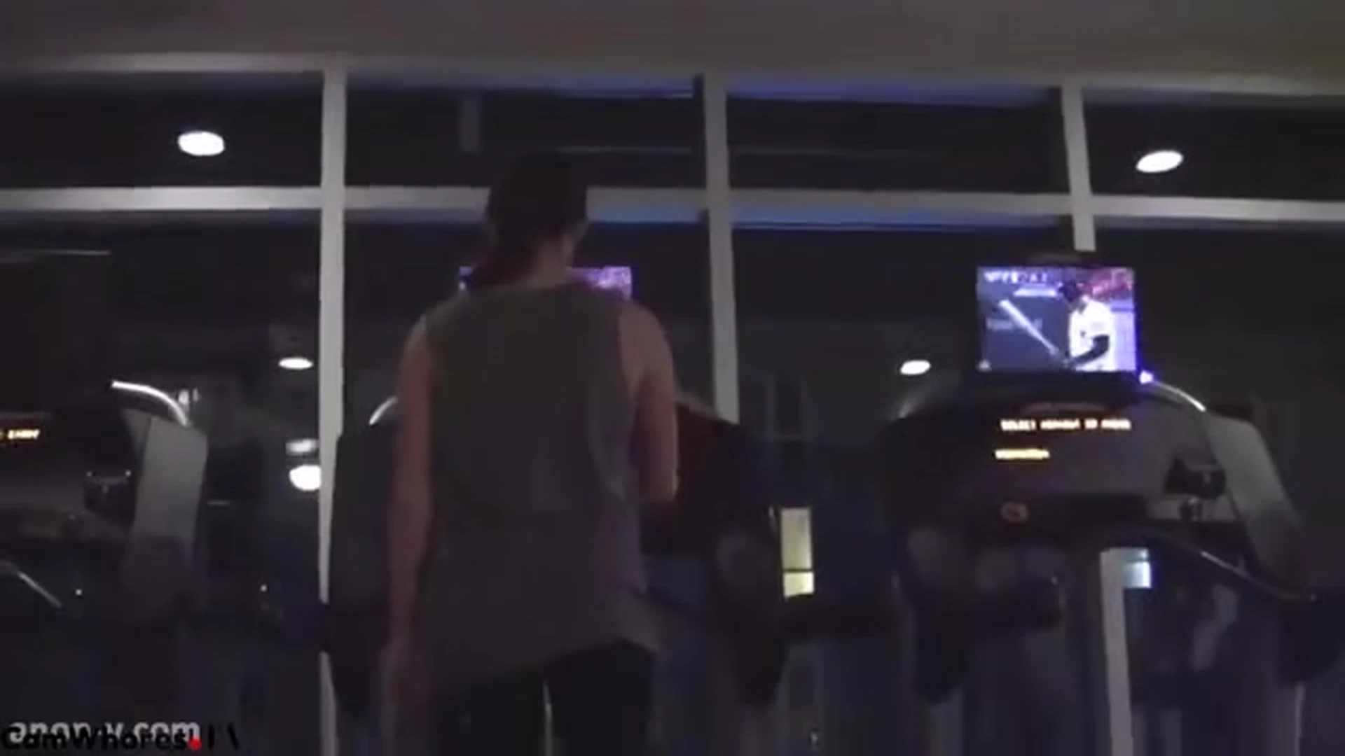 nasty diva Aspen Rae in gym session fuck herself leaked onlyfans